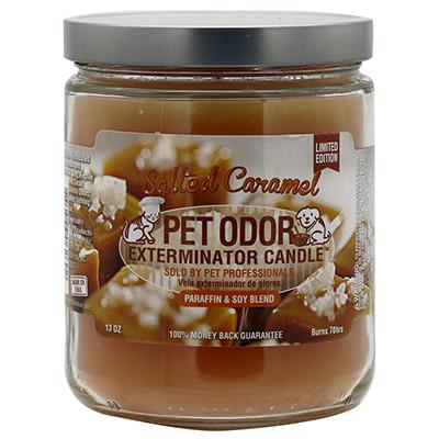Pet Odor Eliminator Salted Caramel Candle Click for larger image Pet Odor Eliminator Salted Caramel Candle Click for larger image