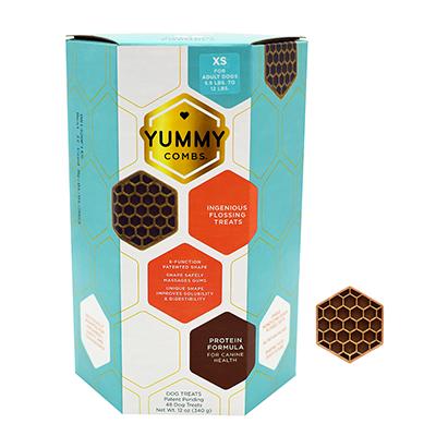Yummy Combs XSmall Flossing Dental Dog Treat 12oz Click for larger image Yummy Combs XSmall Flossing Dental Dog Treat 12oz Click for larger image