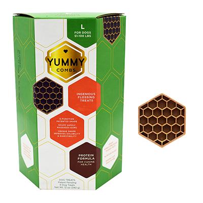 Yummy Combs Large Dental Dog Treat 12oz Click for larger image Yummy Combs Large Dental Dog Treat 12oz Click for larger image