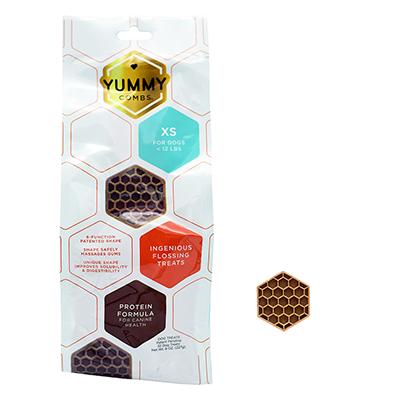 Yummy Combs XSmall Flossing Dental Dog Treat 8oz Click for larger image Yummy Combs XSmall Flossing Dental Dog Treat 8oz Click for larger image