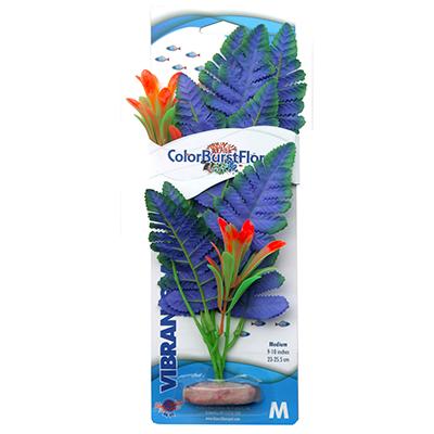 Colorburst Butterfly Sword Medium Silk Aquarium Plant Click for larger image