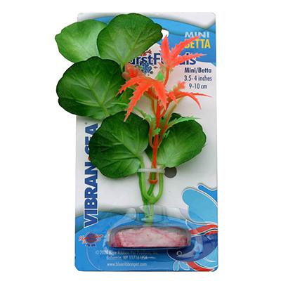 Colorburst Broad Lily Leaf Mini Betta Silk Aquarium Plant Click for larger image