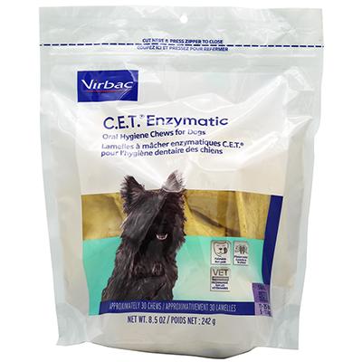 Virbac C.E.T. Dental Chews For Dogs Small 30 Count Click for larger image Virbac C.E.T. Dental Chews For Dogs Small 30 Count Click for larger image