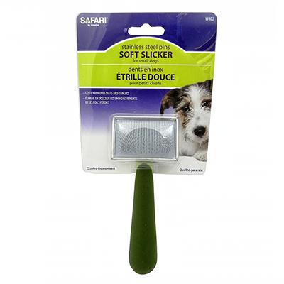 Slicker Grooming Brush Soft Medium for Cats and Puppies Click for larger image