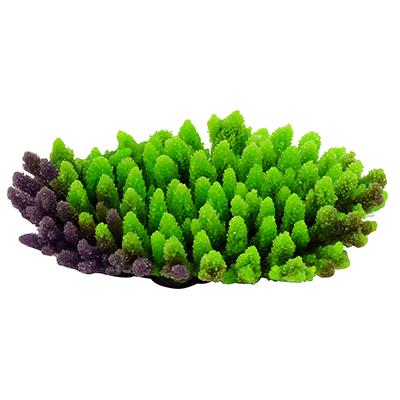 Green Acro Decorative Coral Aquarium Ornament 8-inch Click for larger image