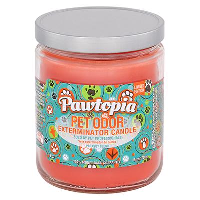 Pet Odor Eliminator Pawtopia Candle Click for larger image Pet Odor Eliminator Pawtopia Candle Click for larger image