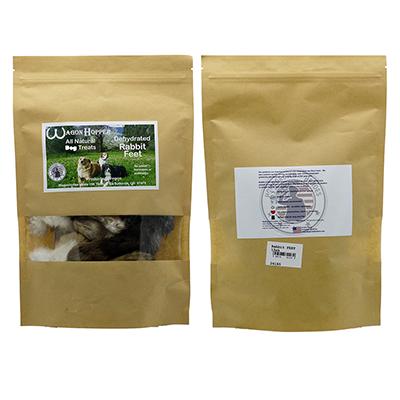 Dehydrated Rabbit FEET Natural Dog Treat 15 Pack Click for larger image Dehydrated Rabbit FEET Natural Dog Treat 15 Pack Click for larger image