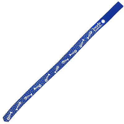Beastie Band Cat Collar Fish and Bones (Blue) Click for larger image