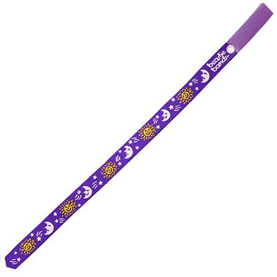 Beastie Band Cat Collar Suns Moons Stars (Purple) Click for larger image