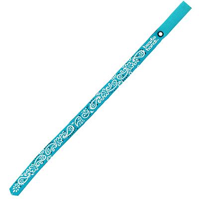 Beastie Band Cat Collar Paisley (Teal) Click for larger image