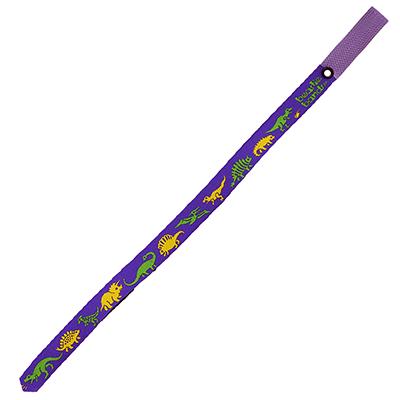 Beastie Band Cat Collar Prehistoric Dinosaurs (Purple) Click for larger image