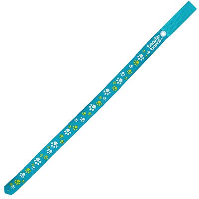 Beastie Band Cat Collar Paw Prints (Teal) Click for larger image Beastie Band Cat Collar Paw Prints (Teal) Click for larger image