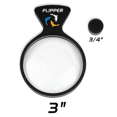 Flipper DeepSee Veiwer Nano 3-inch Aquarium Magnifier Click for larger image Flipper DeepSee Veiwer Nano 3-inch Aquarium Magnifier Click for larger image