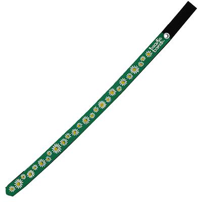 Beastie Band Cat Collar Dazzling Daisy (Green) Click for larger image