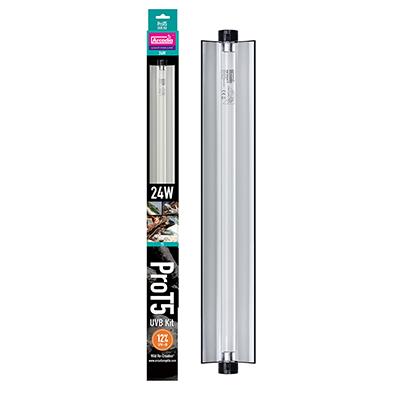 Arcadia Pro T5 UVB D3+ Desert 12%UV-B 24in Single Lamp Kit Click for larger image Arcadia Pro T5 UVB D3+ Desert 12%UV-B 24in Single Lamp Kit Click for larger image