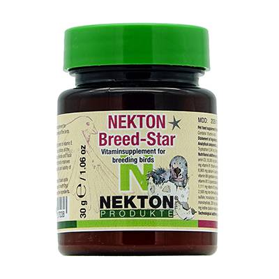 Nekton-Breed-Star Supplement for Birds 30g (1oz) Click for larger image Nekton-Breed-Star Supplement for Birds 30g (1oz) Click for larger image