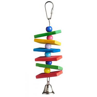 Ding Small Physical and Mental Stimulation Bird Toy Click for larger image Ding Small Physical and Mental Stimulation Bird Toy Click for larger image