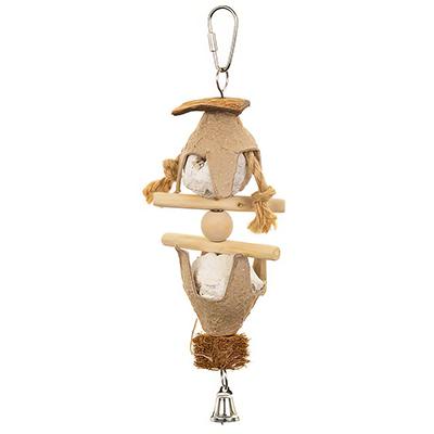 Naturals Dutchess Small Foraging Bird Toy Click for larger image