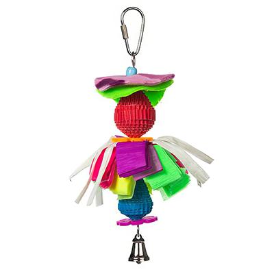 Fancy Dance Small Bird Play Toy Click for larger image