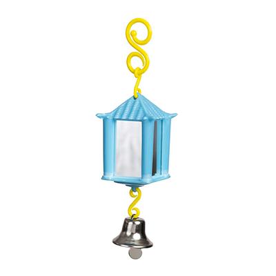 Lantern Mirror Small Bird Toy Assorted Colors Click for larger image Lantern Mirror Small Bird Toy Assorted Colors Click for larger image