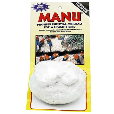 Manu Mineral Block Cockatoos w/bolt 3.5-oz Click for larger image Manu Mineral Block Cockatoos w/bolt 3.5-oz Click for larger image