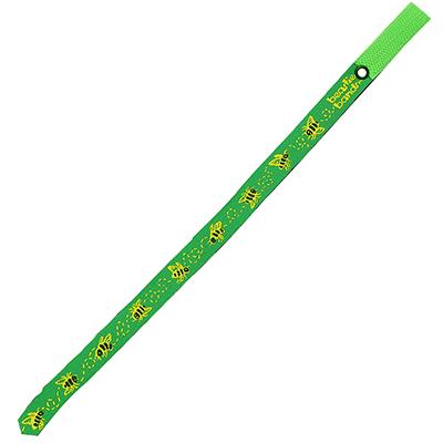 Beastie Band Cat Collar Buzzing Bees (Green) Click for larger image