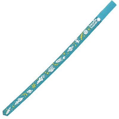 Beastie Band Cat Collar Outer Space Design (Teal) Click for larger image