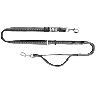 Bungee Active Multi-Use Leash Black 1-inch wide x 6ft Click for larger image