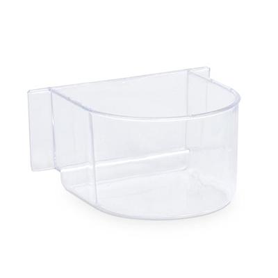 Replacement Breeder Cage Cup Clear for Prevue Cages 4oz Click for larger image Replacement Breeder Cage Cup Clear for Prevue Cages 4oz Click for larger image