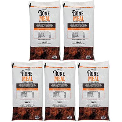 UPCo Bone Meal Supplement for Dogs and Cats 5 - 1Lb. Bags Click for larger image UPCo Bone Meal Supplement for Dogs and Cats 5 - 1Lb. Bags Click for larger image