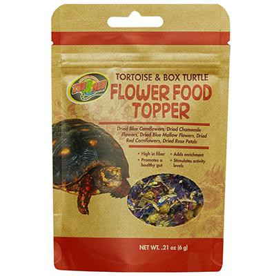 ZooMed Turtle Flower Food Topper 40g (.21oz) Click for larger image ZooMed Turtle Flower Food Topper 40g (.21oz) Click for larger image