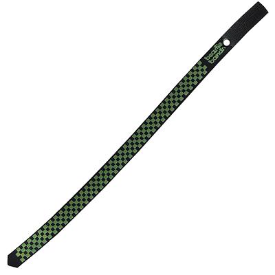 Beastie Band Cat Collar Checkerboard (Green) Click for larger image