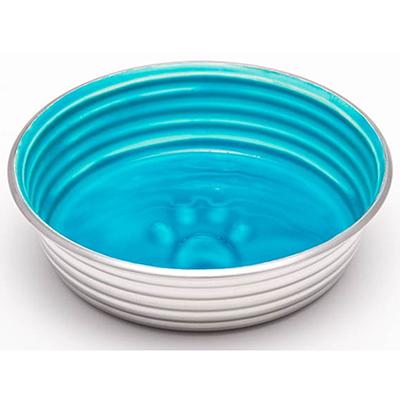 Le Bol Seine Blue Medium Designer Dog Bowl Click for larger image