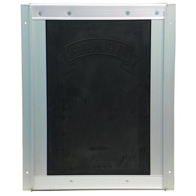 Pride Anodized Silver Pet Door Medium MD400 Click for larger image Pride Anodized Silver Pet Door Medium MD400 Click for larger image