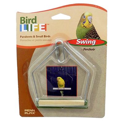 Penn Plax Swing Wood 3 inch Bird Toy Click for larger image