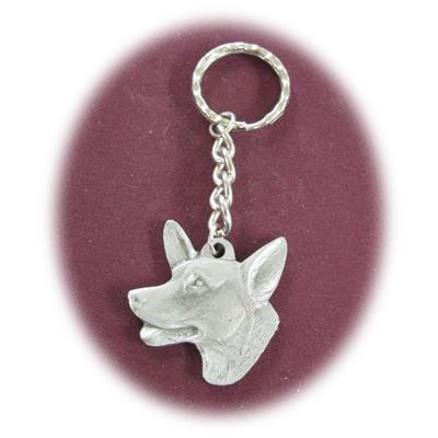 Pewter Key Chain I Love My Welsh Corgi Click for larger image