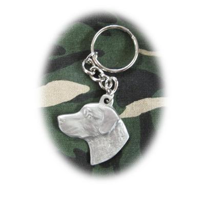 Pewter Key Chain I Love My Chesapeake Bay Retriever Click for larger image