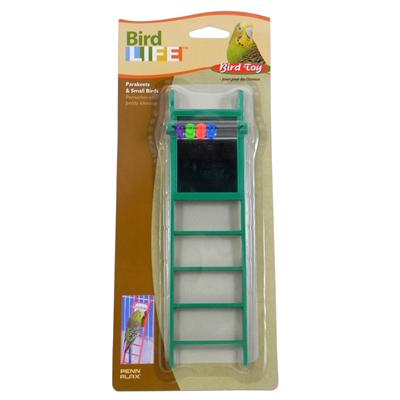 Penn Plax Ladder w/Mirror Bird Toy Click for larger image