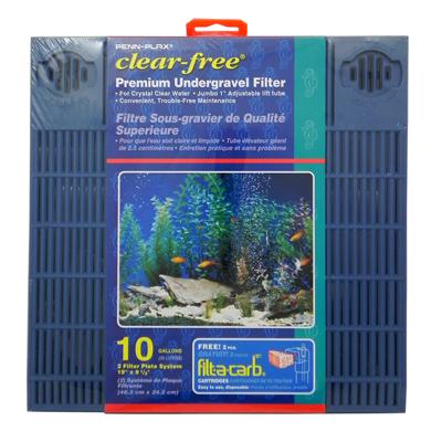 Undergravel Aquarium Filter 10 Gallon Click for larger image