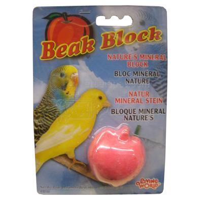 Hagen Parakeet Mineral Beak Block Apple Flavor Hagen Parakeet Mineral Beak Block Apple Flavor