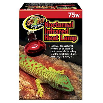 Zoo Med Infrared Reptile Heat Lamp Bulb 75 Watt Click for larger image