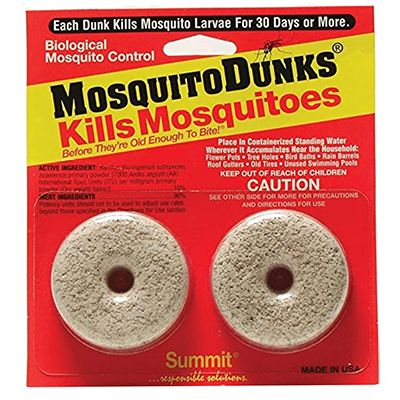 Mosquito Dunks Pond Insecticide 2-Pack Mosquito Dunks Pond Insecticide 2-Pack