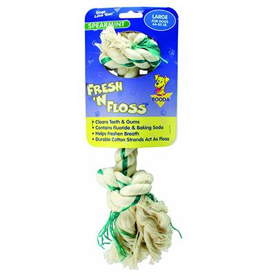 Booda Fresh 'N' Floss Large Dog Chew Toy Click for larger image Booda Fresh 'N' Floss Large Dog Chew Toy Click for larger image