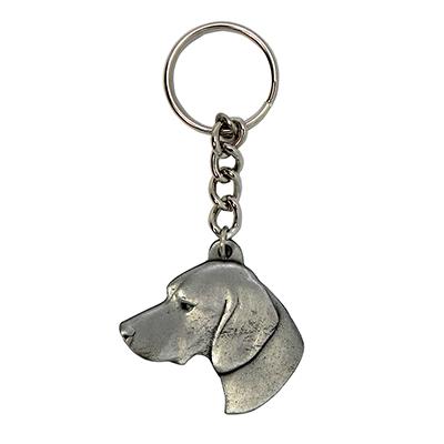Pewter Key Chain I Love My German Shorthair Pointer Click for larger image