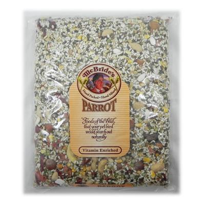 McBrides Parrot Bird Seed Mix 5 pound Click for larger image