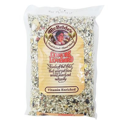 McBrides Conure-Lovebird Bird Seed Mix 2 pound Click for larger image McBrides Conure-Lovebird Bird Seed Mix 2 pound Click for larger image