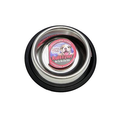 Steel Dog Bowl Non Skid 8 ounce Click for larger image Steel Dog Bowl Non Skid 8 ounce Click for larger image