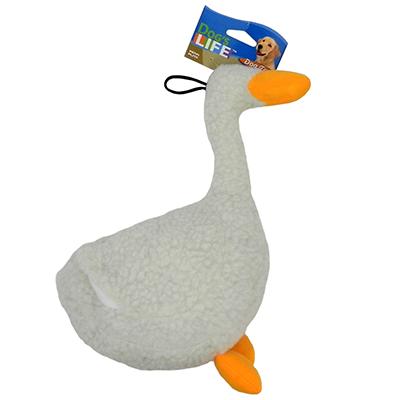 Soft Dog Toy Fleece Duck Click for larger image