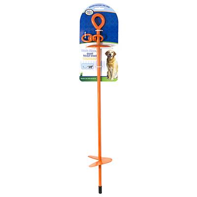 Auger Dog Tie Out Stake Giant Auger Dog Tie Out Stake Giant