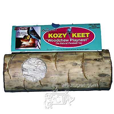 Kozy Keet Log Bird Toy Click for larger image